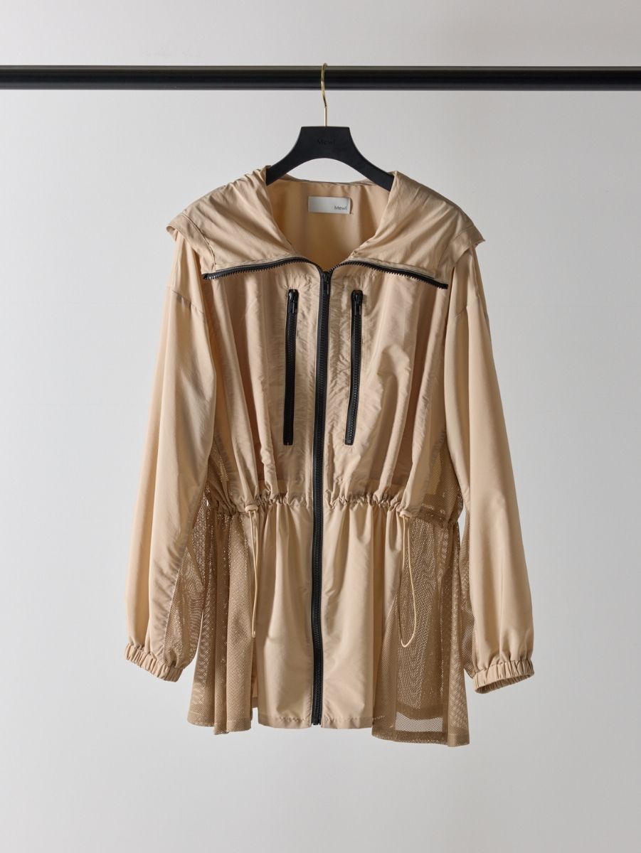 【Mewl】シアーUVカットパーカー/M262-43053