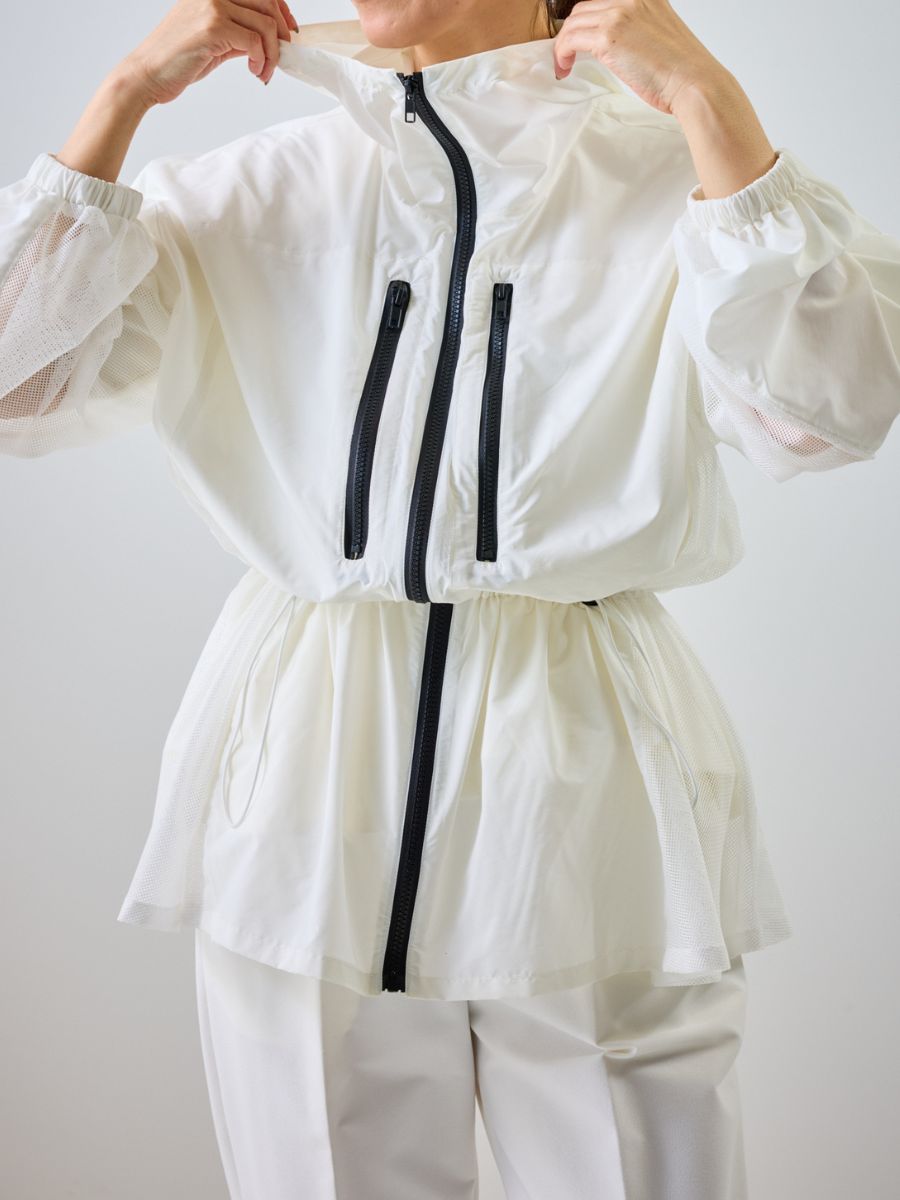 【Mewl】シアーUVカットパーカー/M262-43053