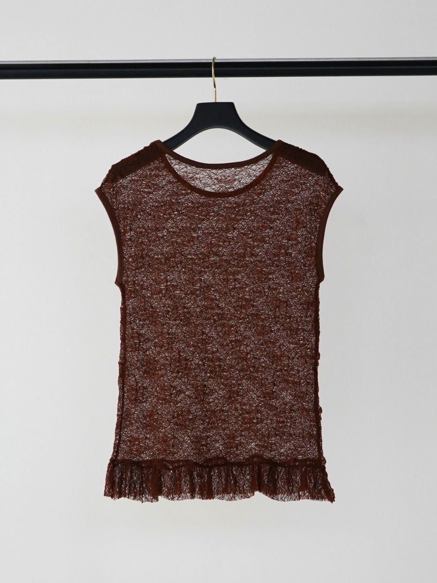 【Mewl】レースフレンチタンク/M262-83092