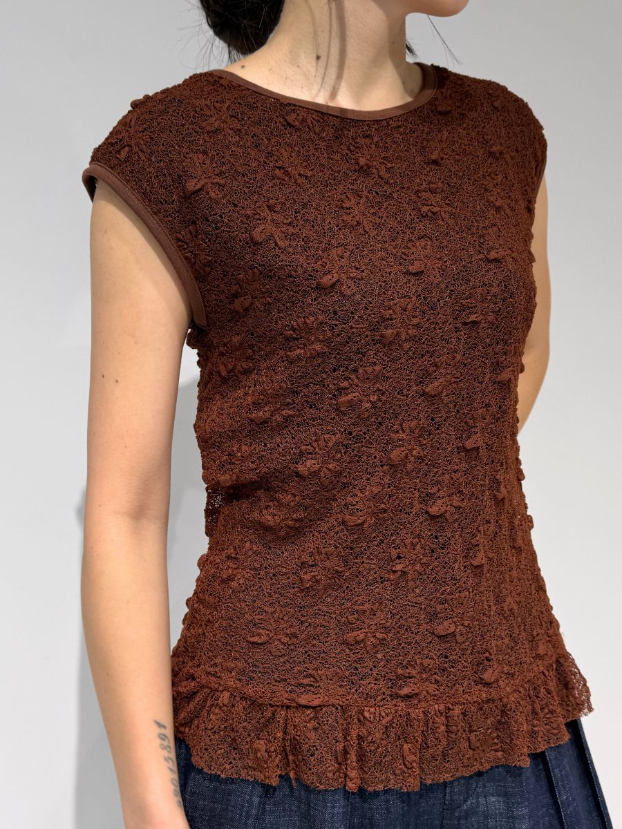 【Mewl】レースフレンチタンク/M262-83092