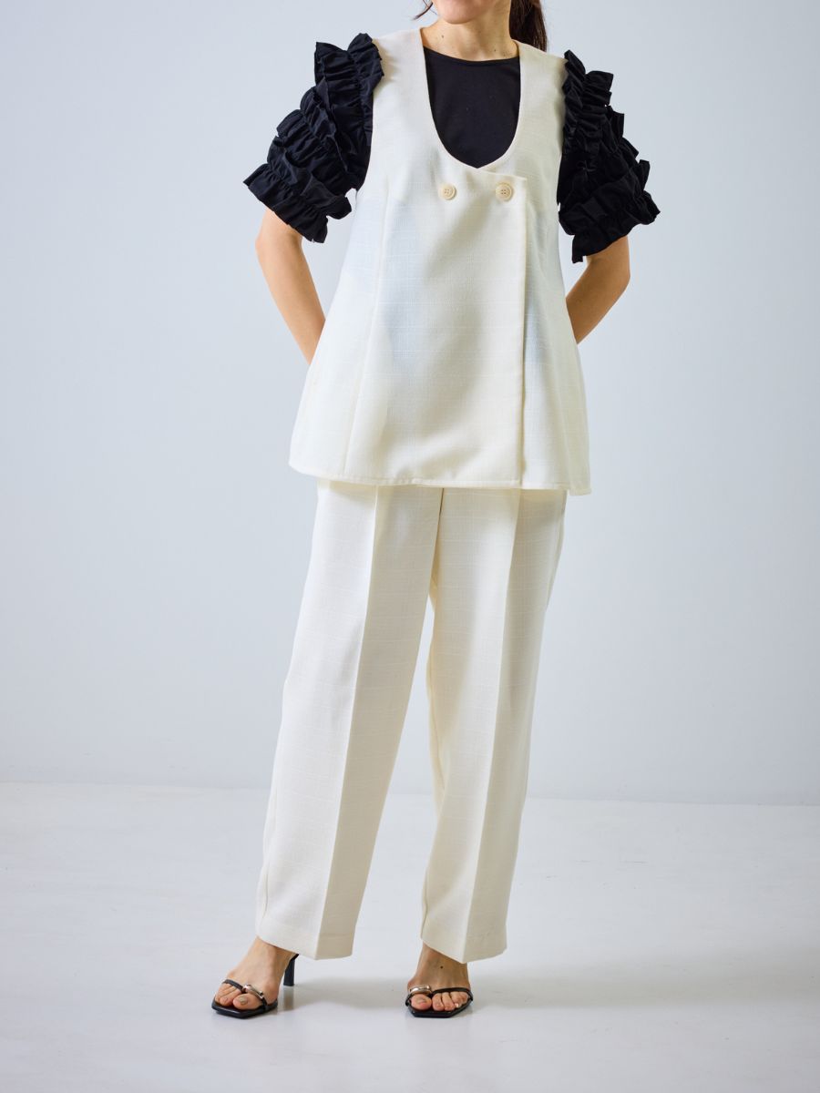 【Mewl】袖コンシャストップス/M262-88090