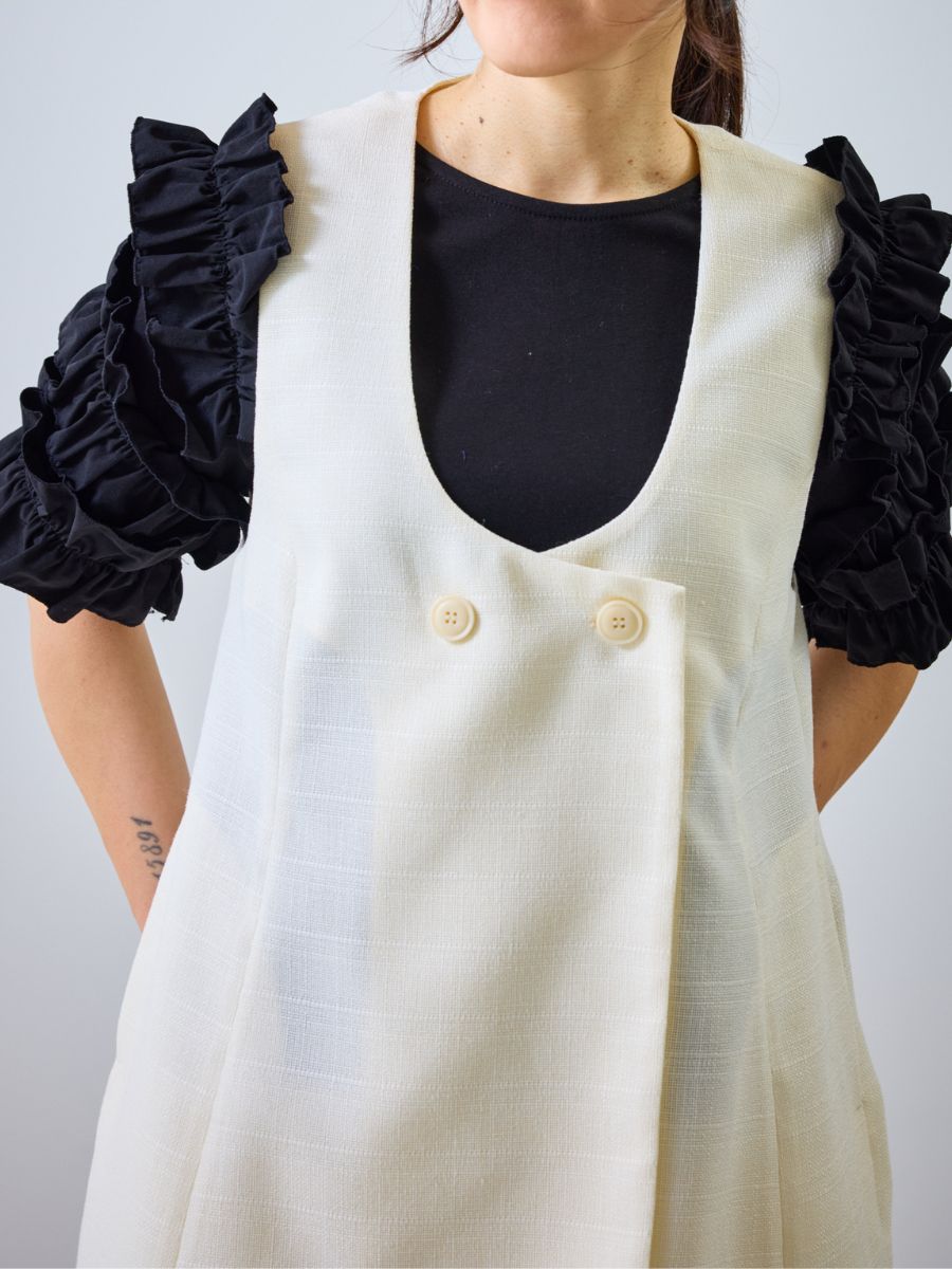 【Mewl】袖コンシャストップス/M262-88090