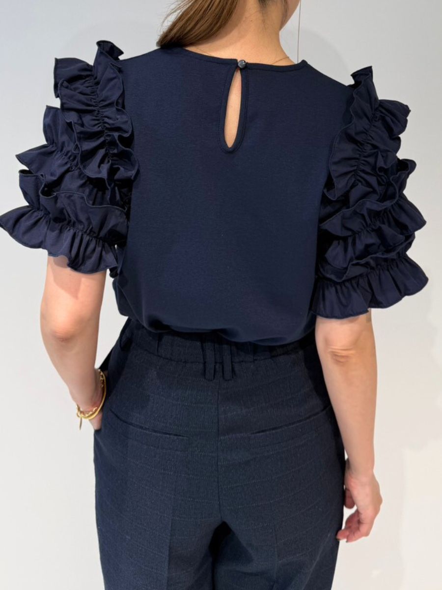 【Mewl】袖コンシャストップス/M262-88090