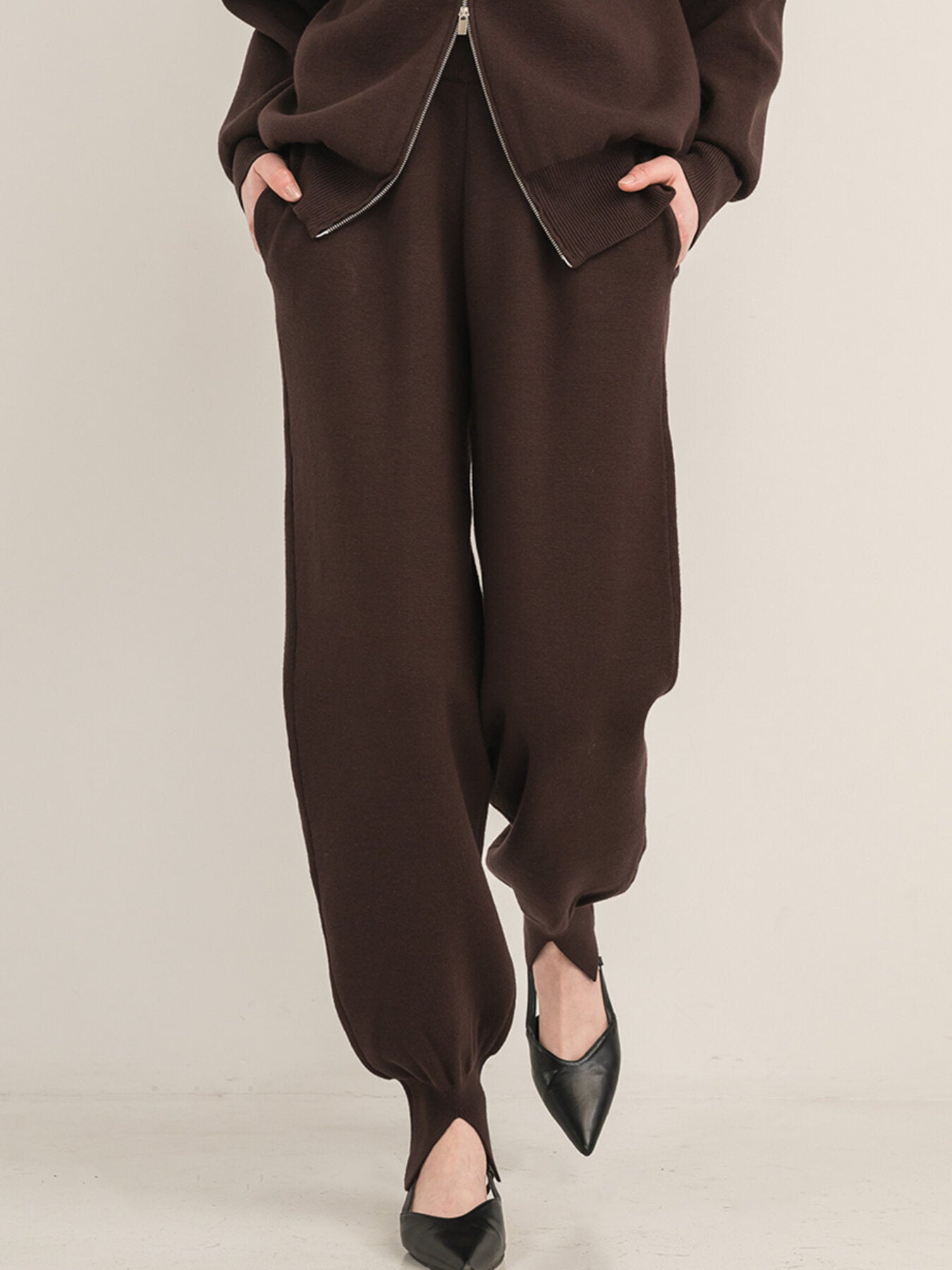 【Mewl】ニットジョグパンツ/M263-33135
