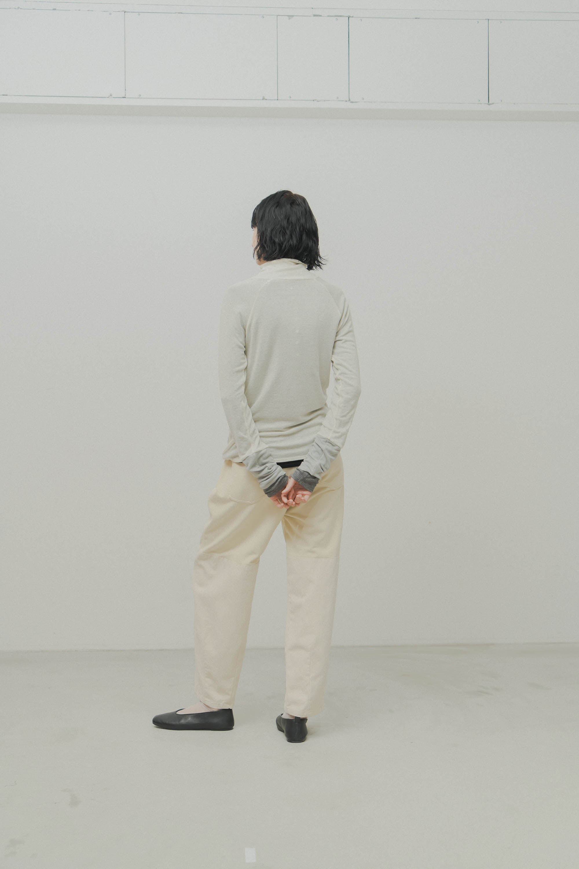 【WHYTO.】フロントボタンタートルネック/NO,33-WHT26FCS4021