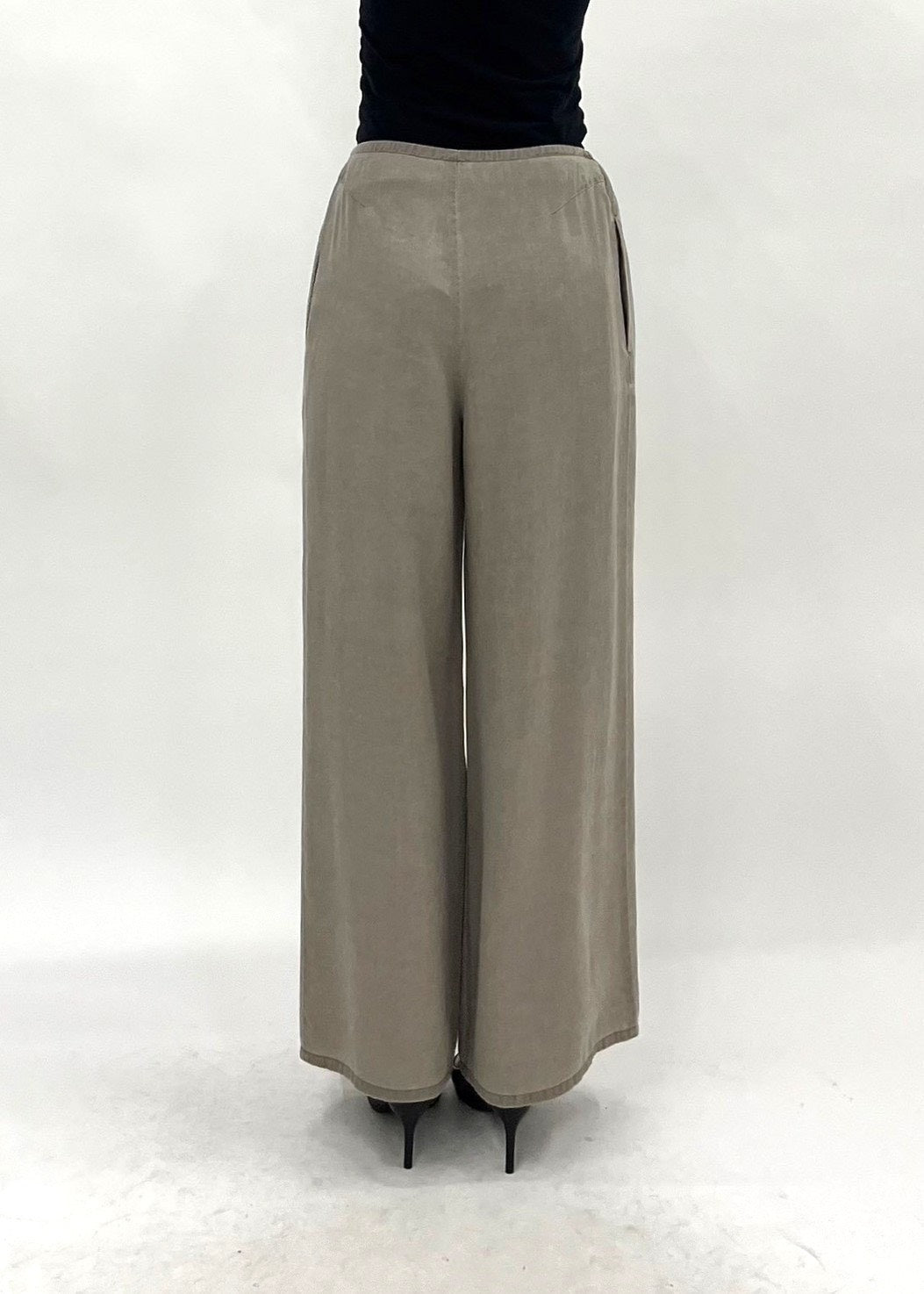 【PASSIONE】テンセルデニムワイドパンツ/16615