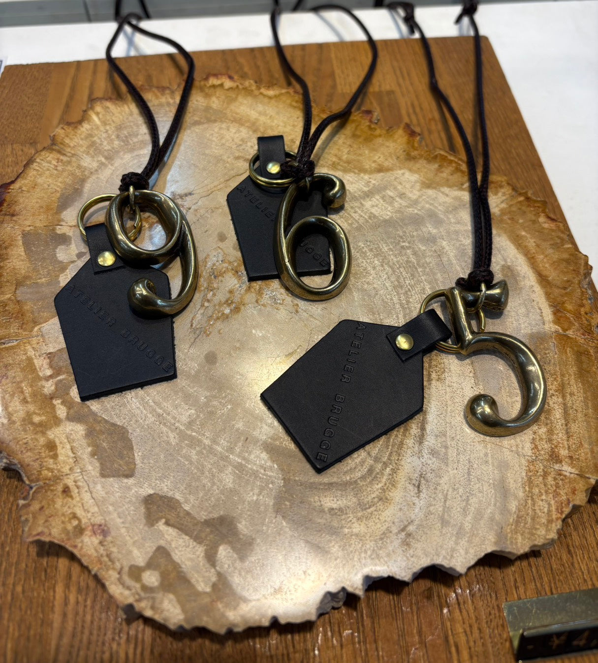 【ATELIER BRUGGE】ナンバーネックレス/37UB-73