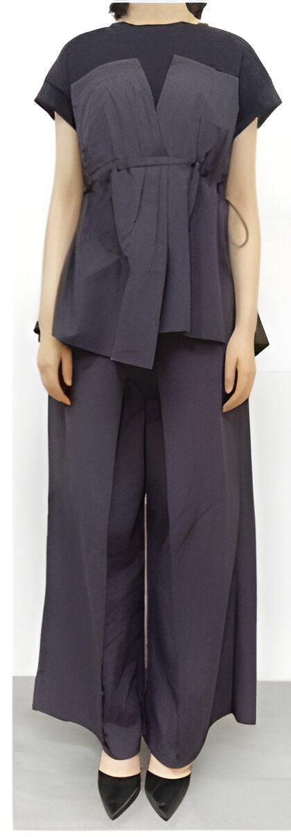 【CYNICAL】ウエストドロスト切替プルオーバー/612-95106