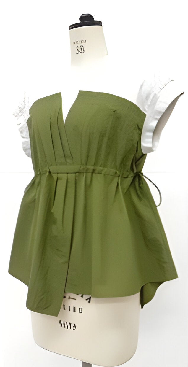 【CYNICAL】ウエストドロスト切替プルオーバー/612-95106