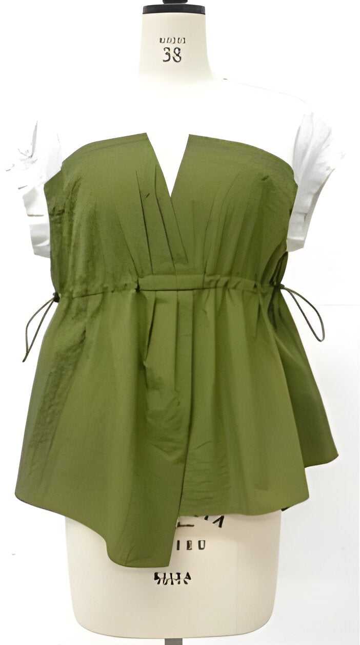 【CYNICAL】ウエストドロスト切替プルオーバー/612-95106