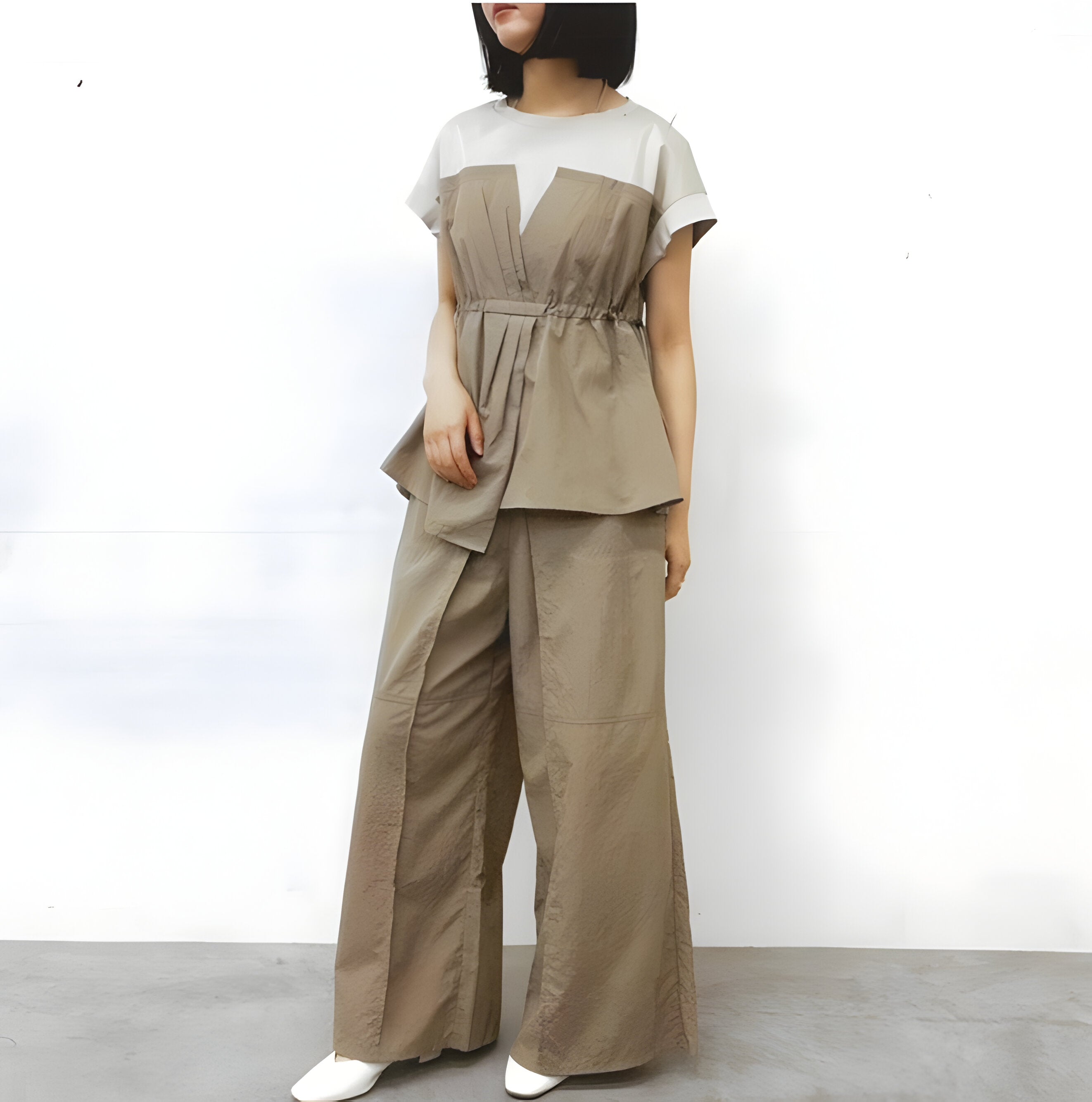 【CYNICAL】ウエストドロスト切替プルオーバー/612-95106