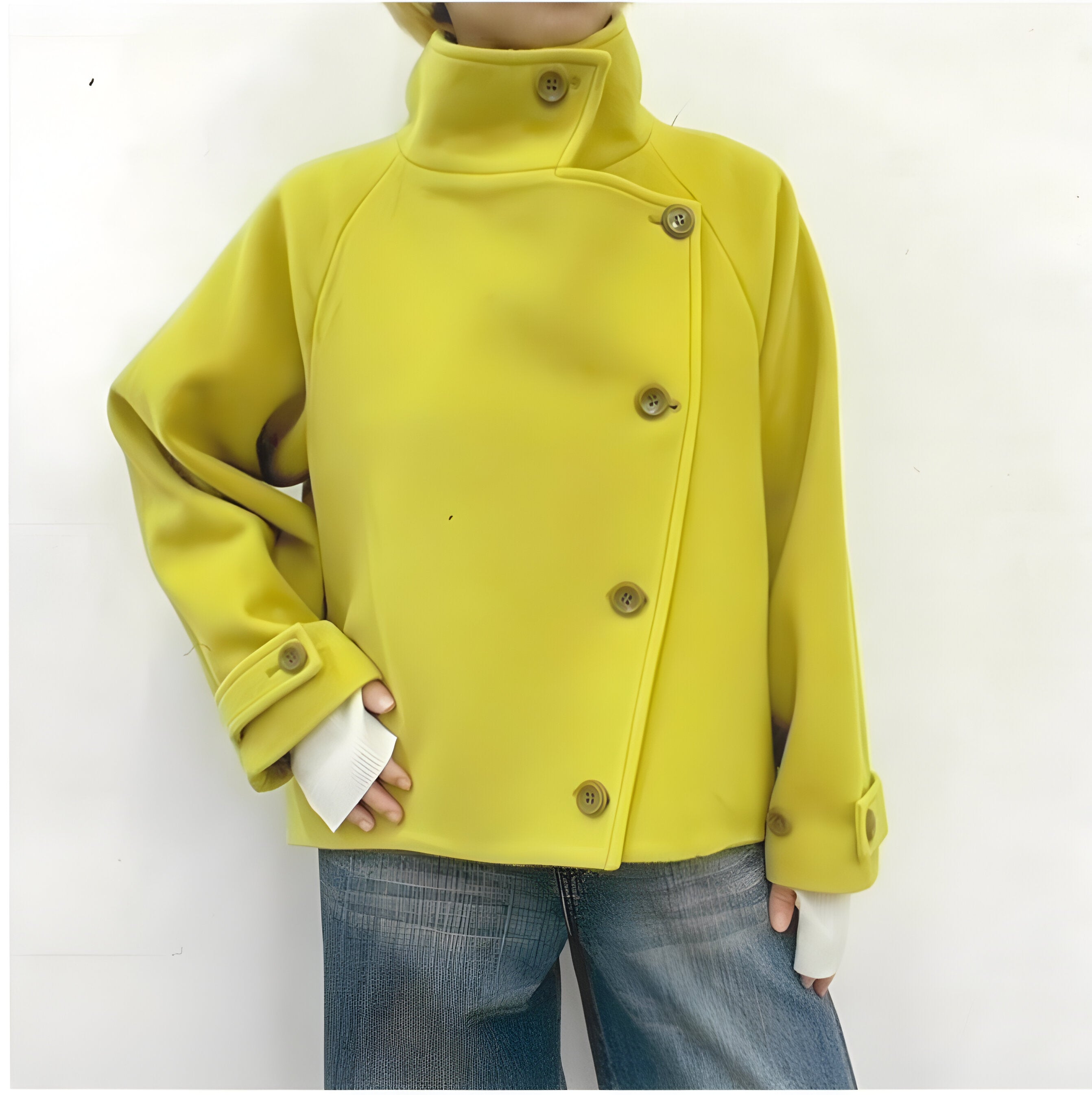 【CYNICAL】S100ウールショートコート/652-94007