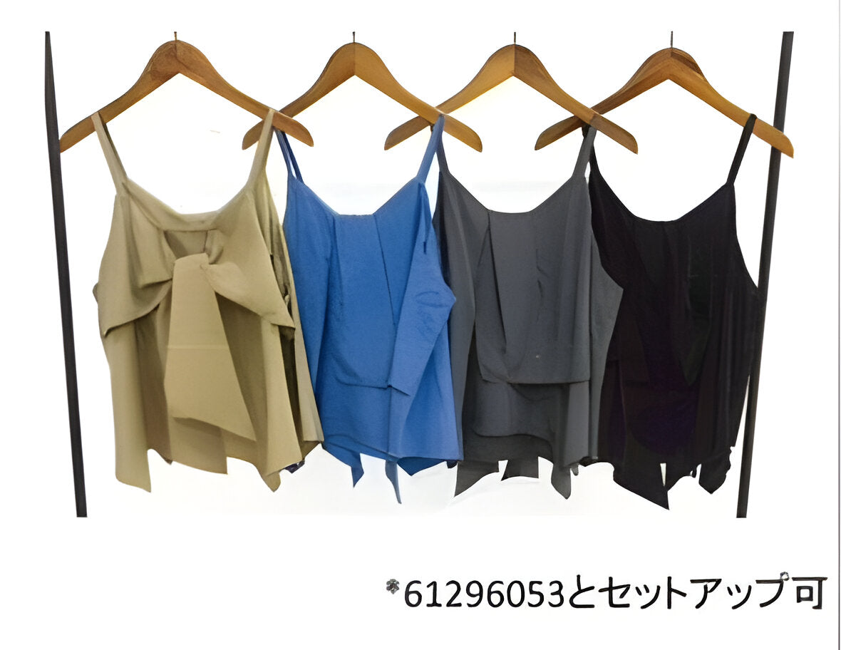 【CYNICAL】2WAYテンセル麻キャミソール/612-95063