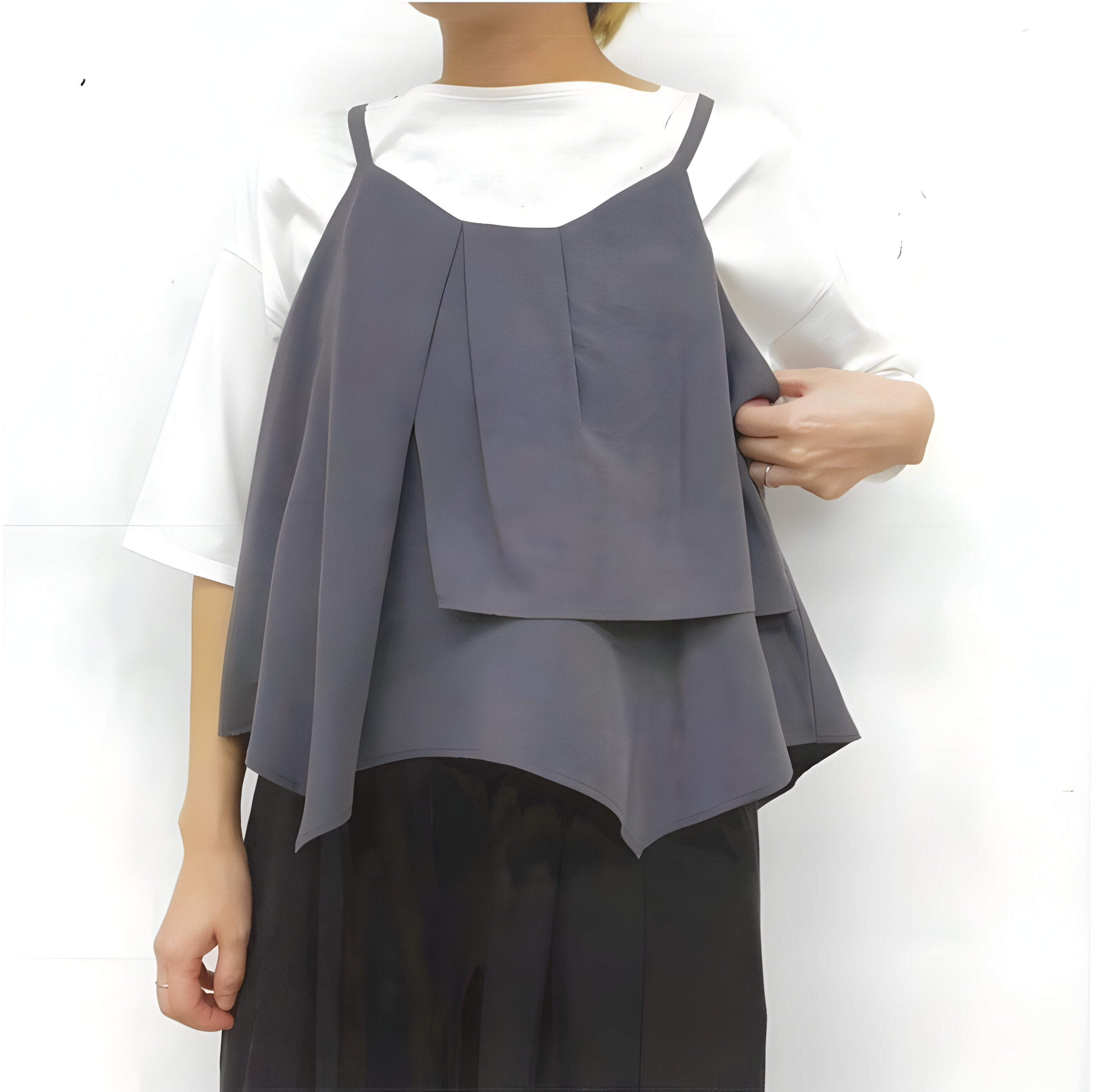 【CYNICAL】2WAYテンセル麻キャミソール/612-95063