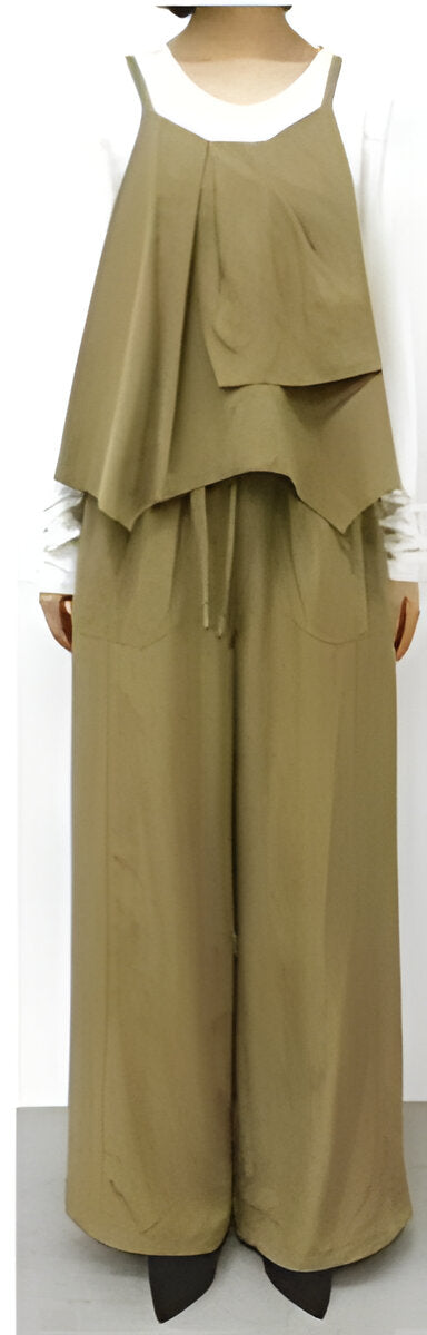 【CYNICAL】テンセル麻ワイドパンツ/612-96053