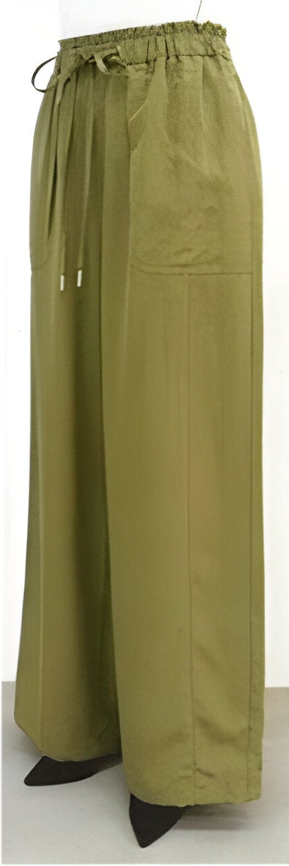 【CYNICAL】テンセル麻ワイドパンツ/612-96053