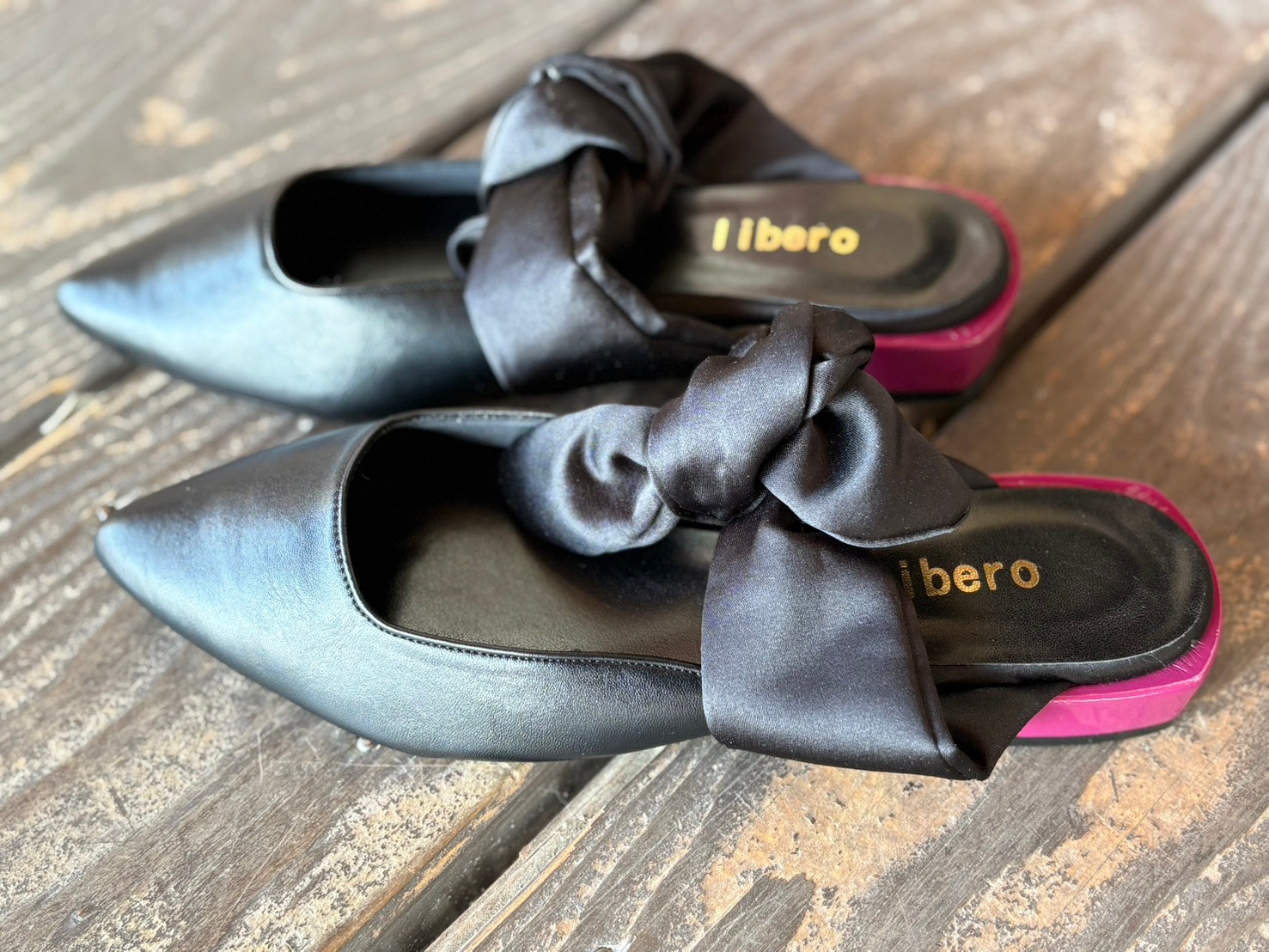 【libero】リボンミュール/14901