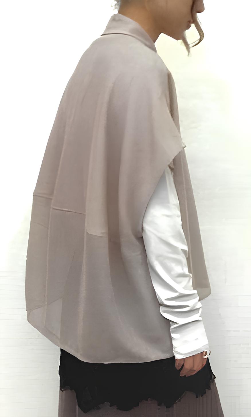 再入荷予約】【CLOCHE】メッシュシアーオーバーシャツ/652-85756