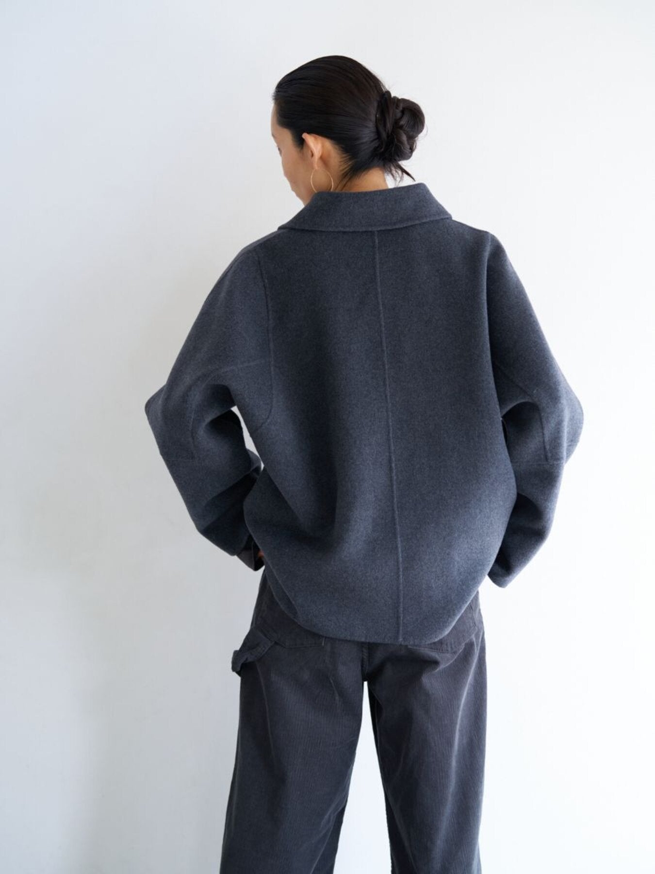 【YENN】ダブルフェイスカラードジャケット/Y263-71103