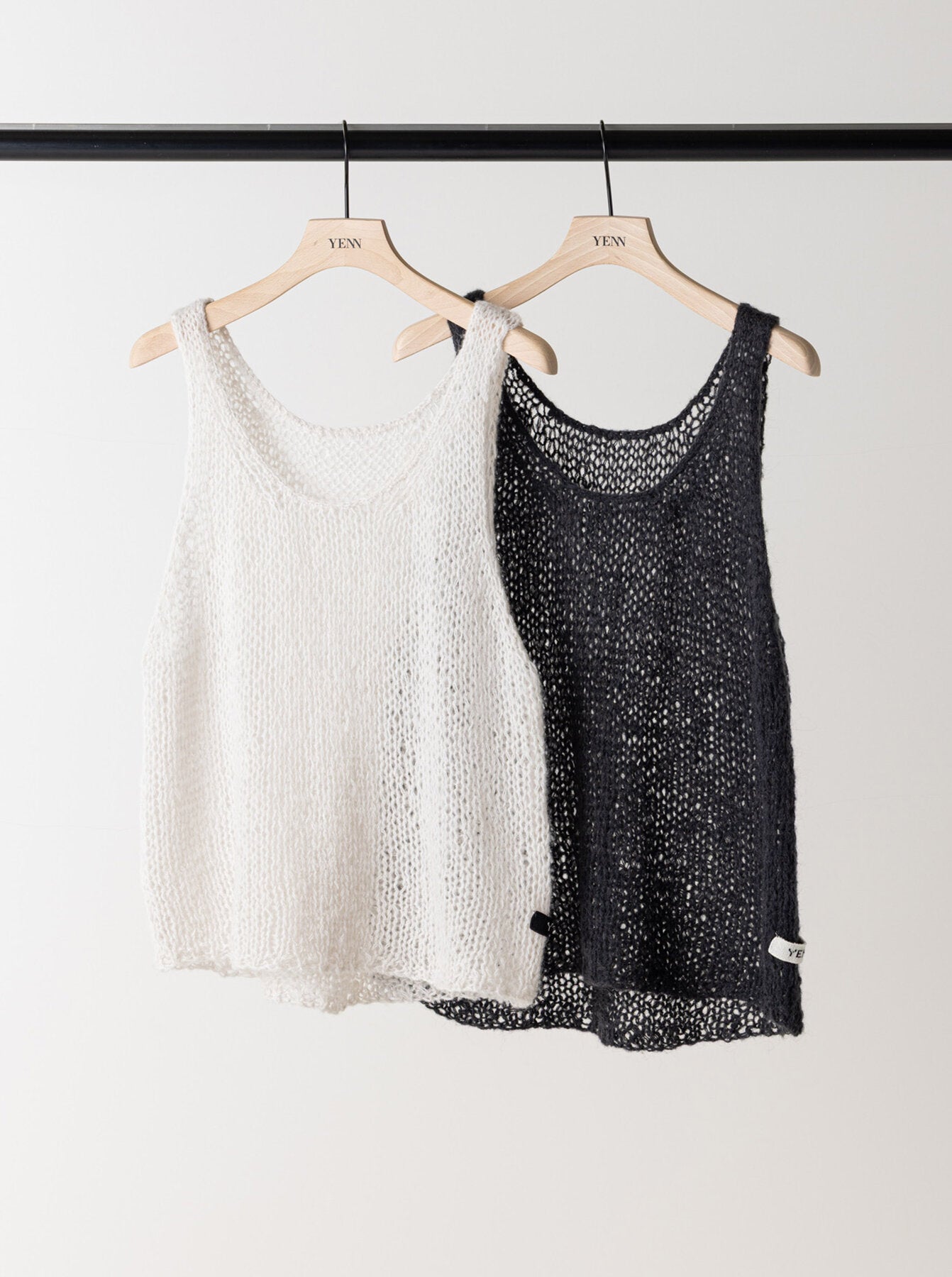 【YENN】モヘアハンドベスト/Y263-91100