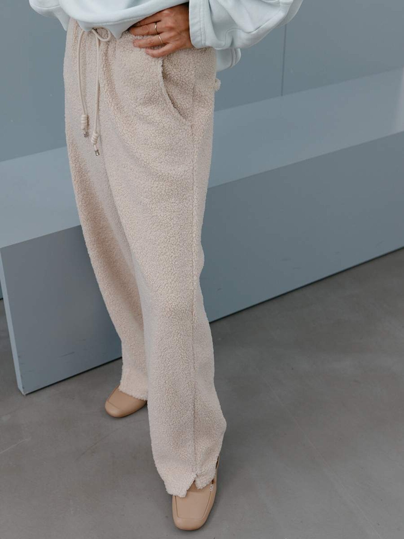 【YENN】コージーテクスチャーパンツ/Y264-32120