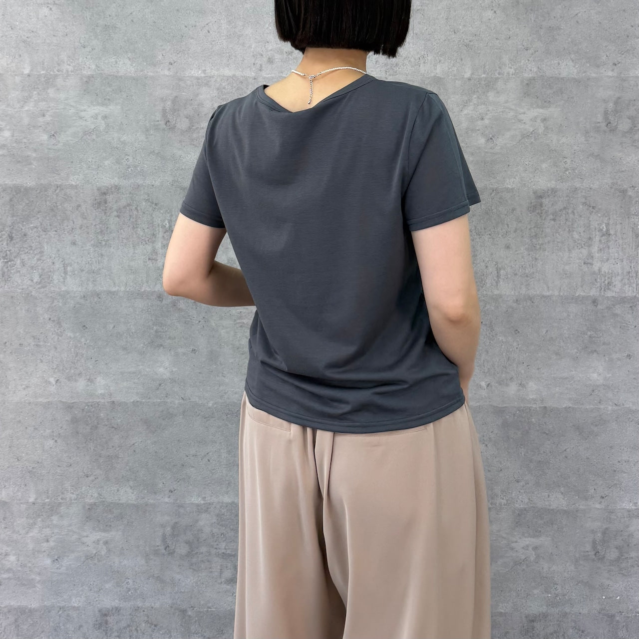 【Anna Kerry】ミニロゴコンパクトTシャツ/85262916