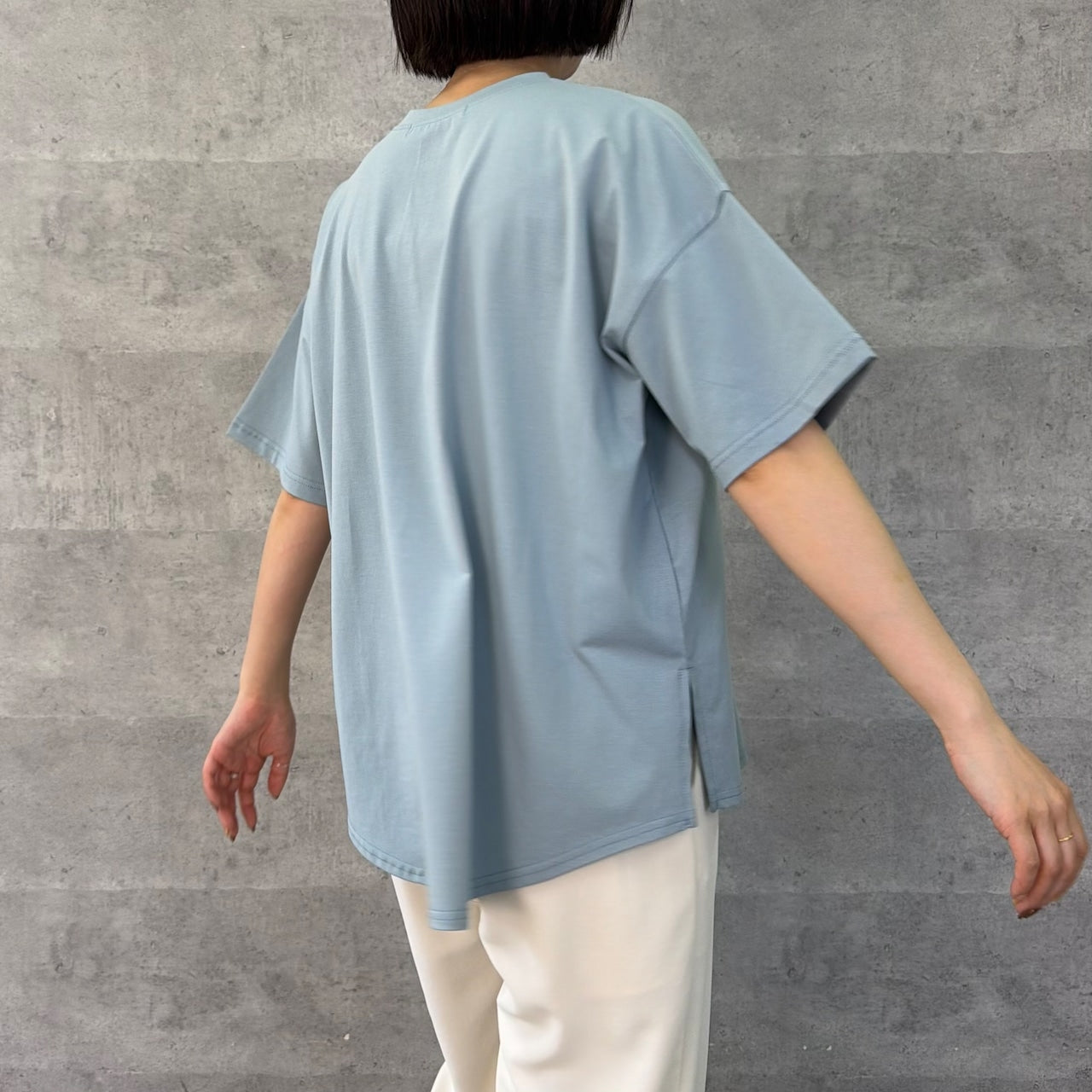 【Anna Kerry】ハーフスリーブロゴTシャツ/85261915