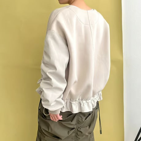 ギャザースリーブダンボールブルゾン LHELBIE/  51842R