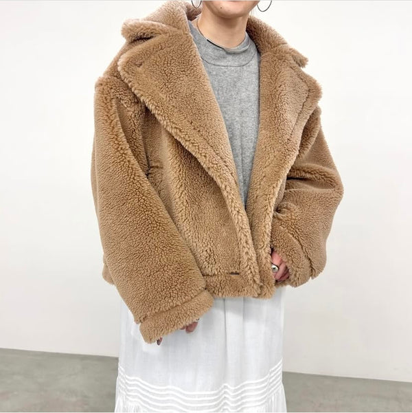 【NUS】テディボアテーラーショートコート/552-34506