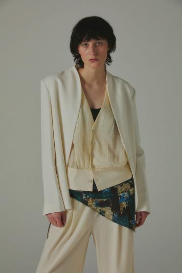 【ANGELINA】チェックプリントホルターベスト/26163-5071WC