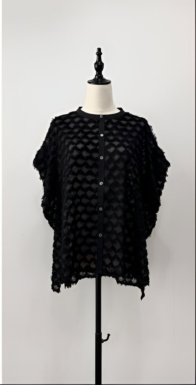 【siro de labonte】タックスリーブブラウス/R623306