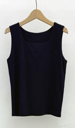 【WYTE】エッセンシャルクリアリブSネックタンクトップ/11-40511