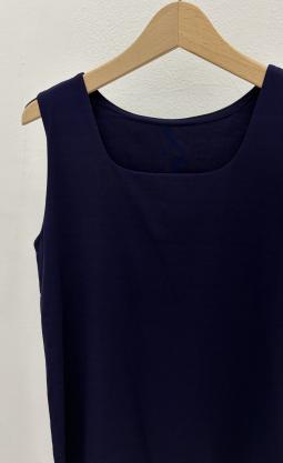 【WYTE】エッセンシャルクリアリブSネックタンクトップ/11-40511