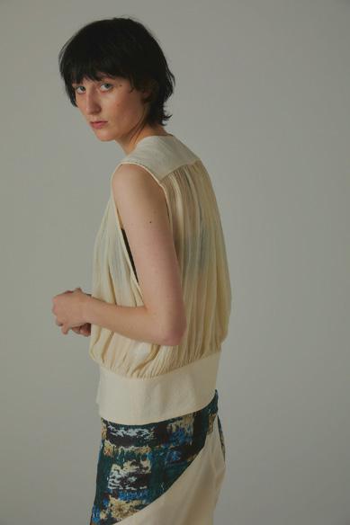 【ANGELINA】チェックプリントホルターベスト/26163-5071WC