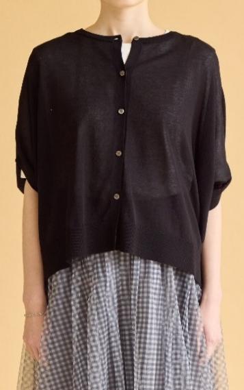 【SUGAR ROSE】ポンチョクルーカーディガン/266100