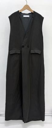 【WYTE】インサイドアウトピンストライプジャンプスーツ/11-11480