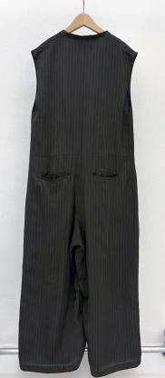 【WYTE】インサイドアウトピンストライプジャンプスーツ/11-11480