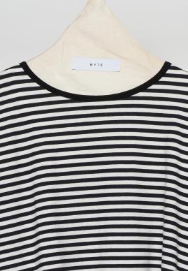 【再入荷】【WYTE】ハイツイストボーダーΔラインプルオーバー/12-40110