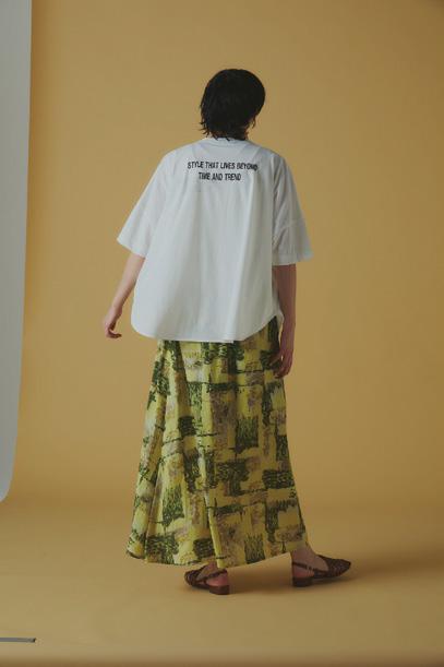 【ANGELINA】チェックプリントギャザースカート/26163-8087WC