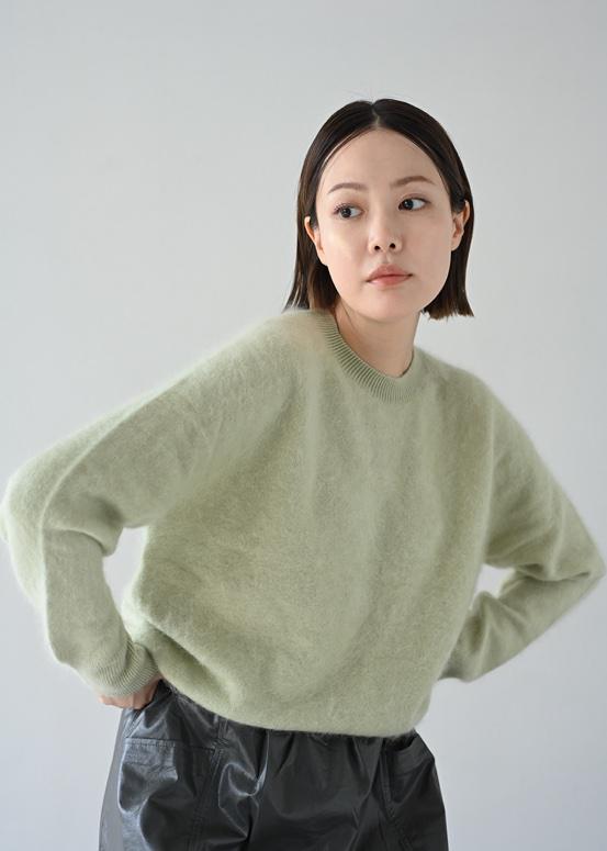 【HERENCIA】エアリータッチカシミヤウールニット/H625309