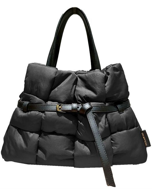 【VIOLAd'ORO】ELMO ナイロンボンディングメッシュトートバッグ Mサイズ/V-9085