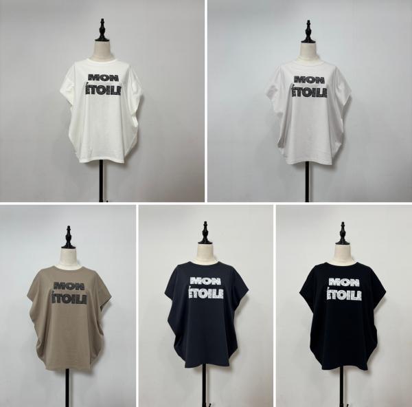 【siro de labonte】MON ETOILEタックスリーブT/R623214