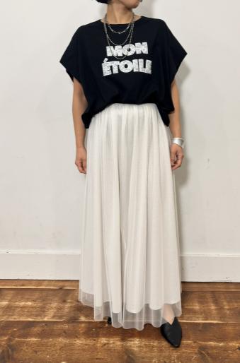 【siro de labonte】MON ETOILEタックスリーブT/R623214