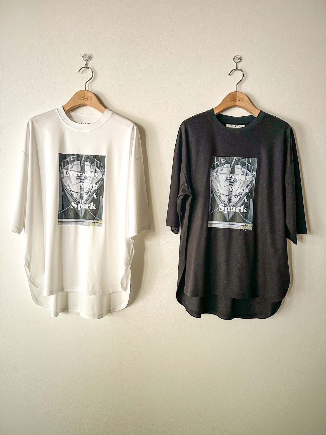 【RILATO】フォトプリント高機能Tシャツ/R26140
