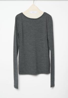 【WYTE】Σ/ウォッシャブルウールジャージクルーLS T/13-40210