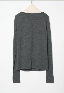 【WYTE】Σ/ウォッシャブルウールジャージクルーLS T/13-40210