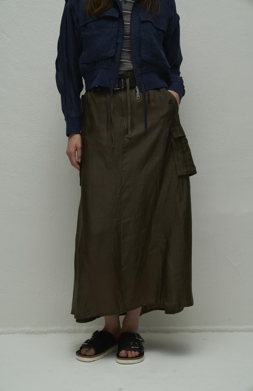 【WYTE】インサイドアウトキュプラM-65 Aラインスカート/11-11750