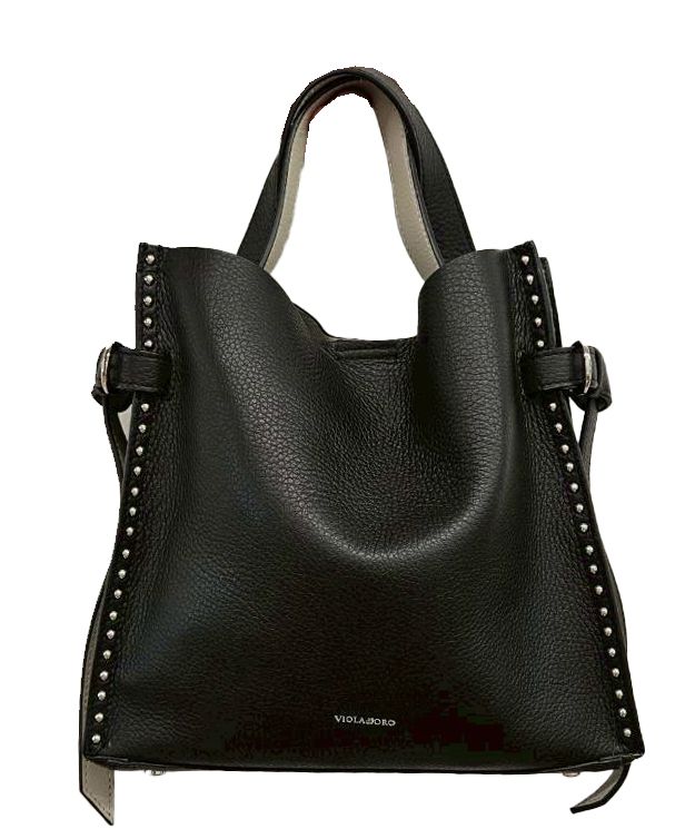 【VIOLAd'ORO】MILO スタッズ付きトートバック/V-9045