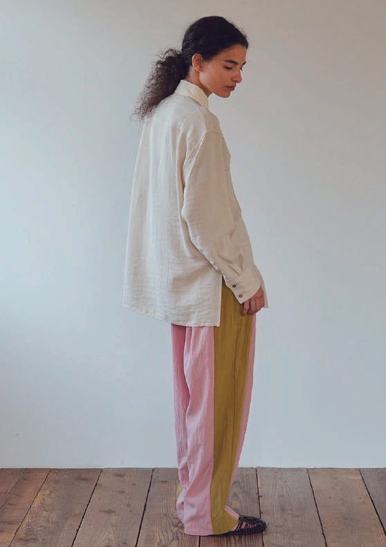 【ANGELINA】メッシュシャツ/26153-4848D