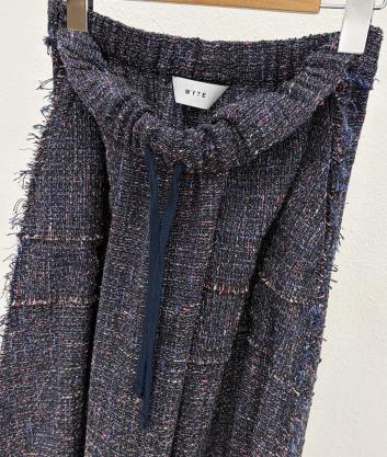 【WYTE】クラフトファンシーツイードベースボールスカート/11-11850